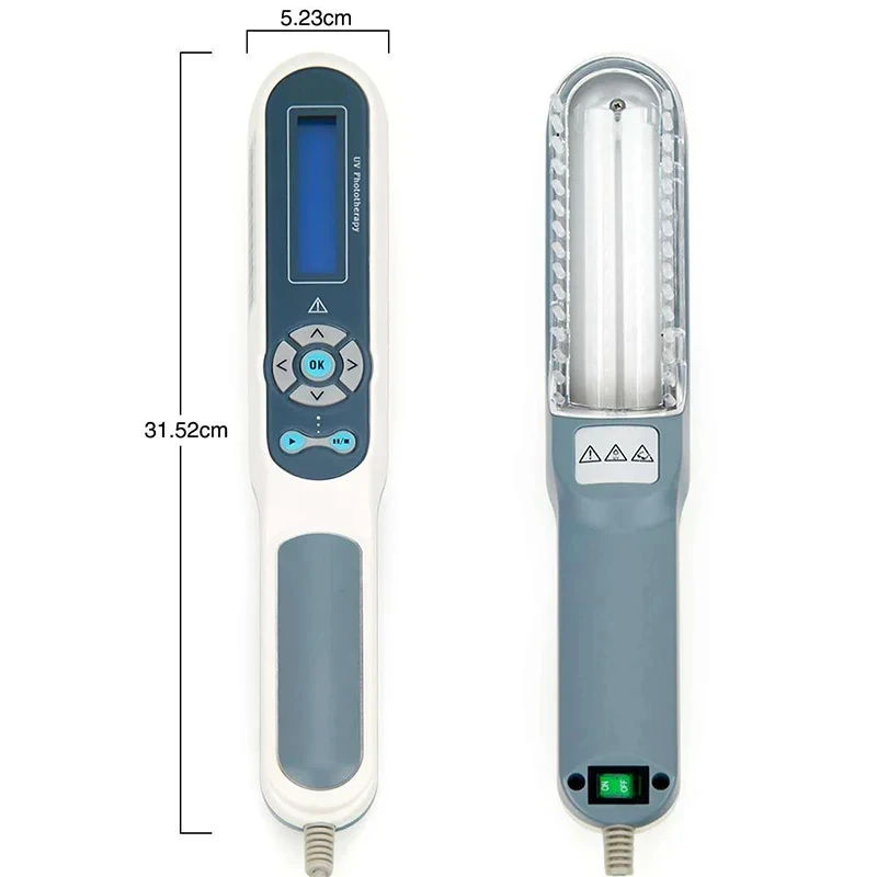 

311nm Ultraviolet Light Therapy Device - Treatment Device For Vitiligo And Psoriasis - Can Be Set With Duration