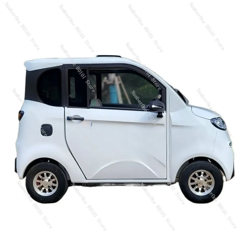 

Four-Wheel Electric Vehicle for Seniors, Small and Comfortable Commuter Vehicle, Air-Conditioned Electric Scooter for Adults