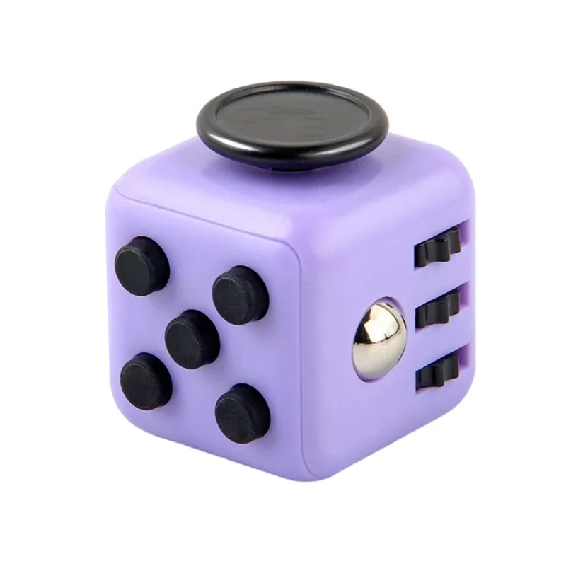 Decompression Toy Hand Pinching Venting Anti Irritability Anxiety 6sided Playable Decompression Finger Tip Dice Magic Cube