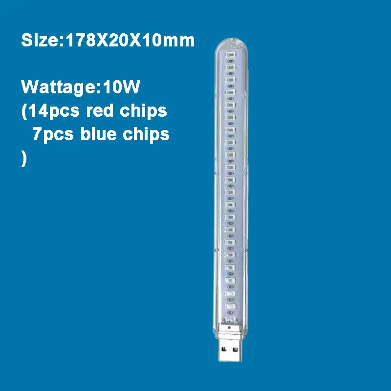 電圧ストリップライト,多肉植物の成長のためのUSB電源,5v