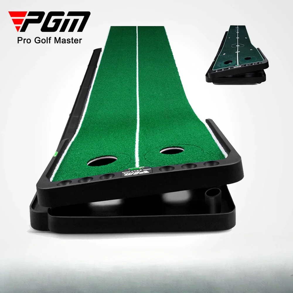 PGM Indoor Golf Adjustable Slope Golf Putter Practice Mat for Home Use