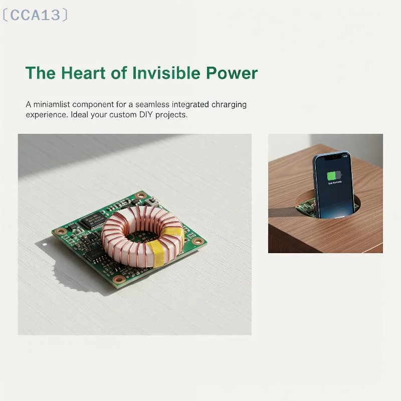 〔CCA13〕15W Type-c Wireless Charging Module Coil Transmitter Board High Efficiency Inductive Charger DIY Circuit Module