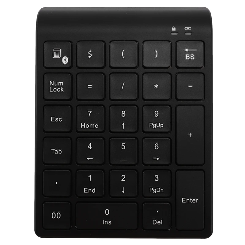 27 Keys Bluetooth Wireless Numeric Keypad Mini Numpad With More Function Keys Digital Keyboard For Pc Accounting Tasks