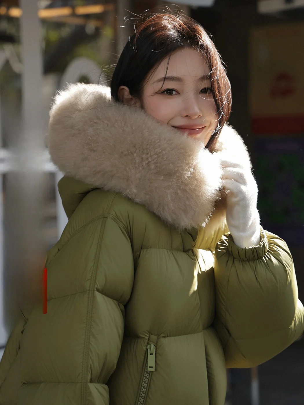 

Женская утепленная куртка Ibell Zhang Beibei с воротником-стойкой, 90% белый пух, приталенный крой, теплая, короткая, пуховая куртка-пуховик