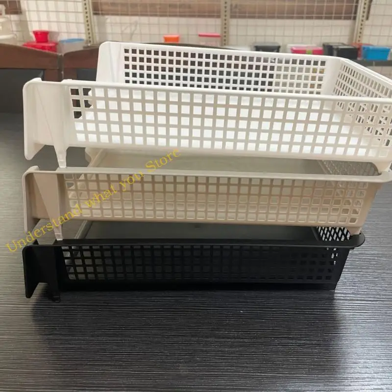 

J60A 6pcs Письмовая файл Файл Организаторы хранилища документов Организаторы почтовые корзины организаторы