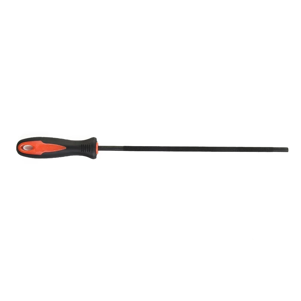 Sharpener Chainsaw File 28.5cm 325 4.0/4.8/5.5 4.0mm 4.8mm 5.5mm Chain File High Carbon Steel Large 3/8" Chain Plastic Handle