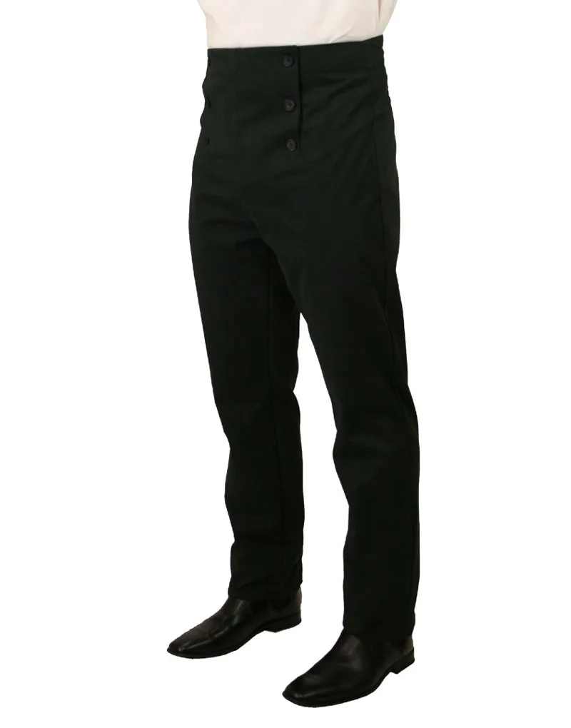 

Men's Elastic Cotton Knight Pants Brued Cotton Straight Leg Boot Cut Casual Trousers Bla Faion Urban Sle Workwear