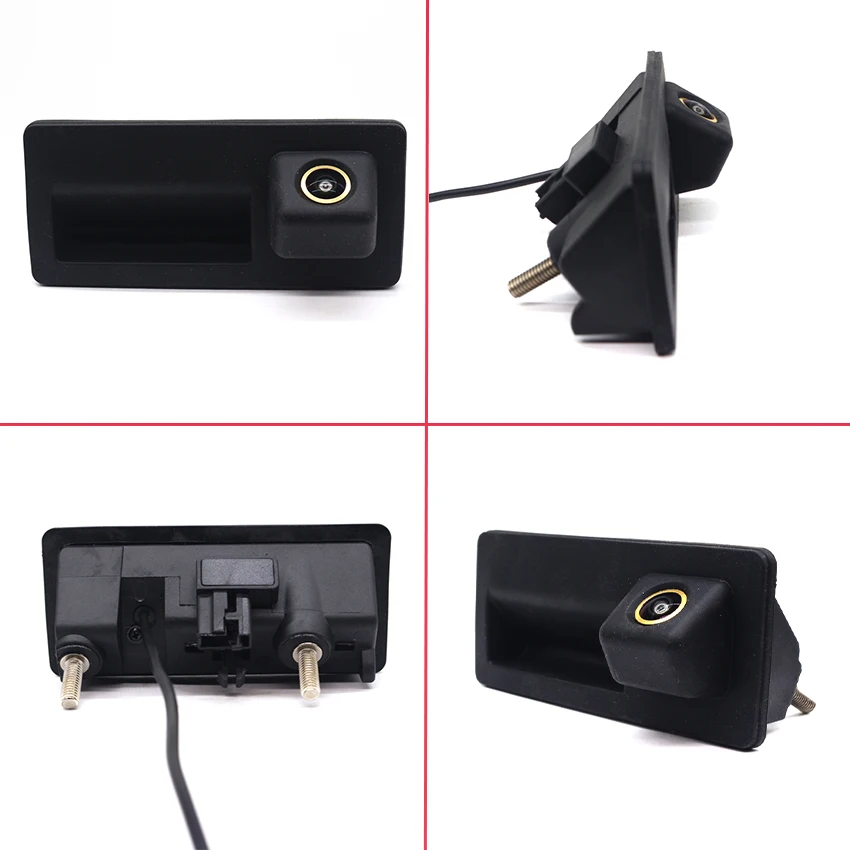 For Volkswagen Tiguan I 5N B7 2007 2008 2009 2010 2011 2012~2016 2017 HD Car Trunk Handle Rear View Camera CCD Night Vision