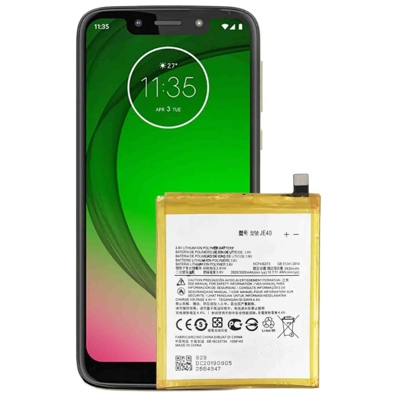 JE40 batterie 3,8 V 3000 mAh Für Motorola One Moto Z3 Motorola G7 Spielen XT1941 XT1941-3 XT1952-1 XT1952-2 Handy hohe Qualität