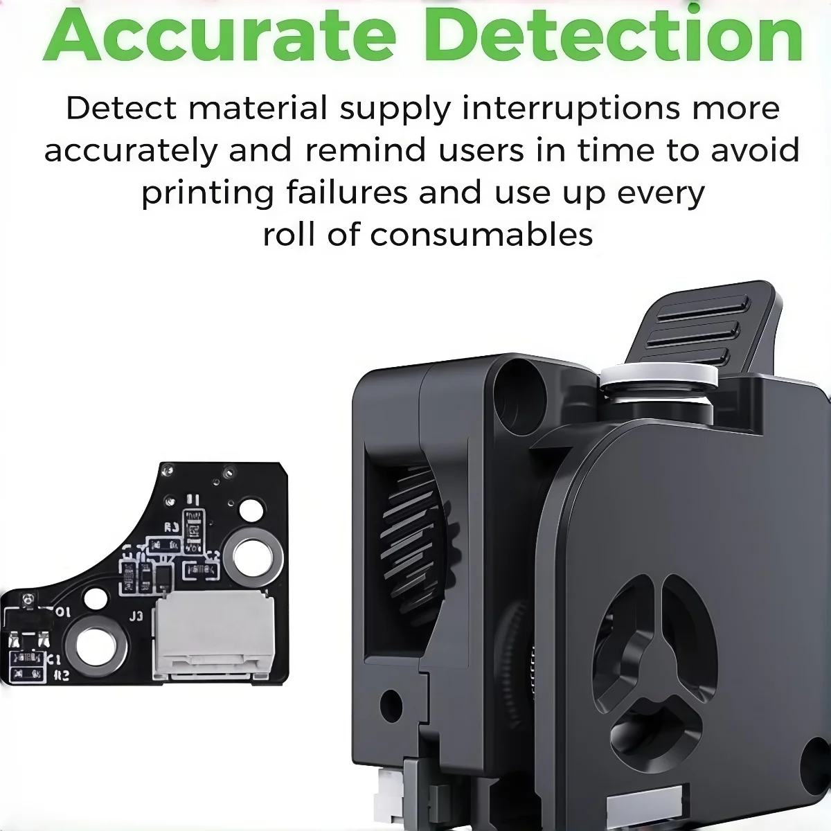 Creality الرسمية K2 Plus لوحة كشف الخيوط الكهروضوئية وحدة استشعار كسر الفتيل ل K2 Plus Combo/K2 Pro/K2