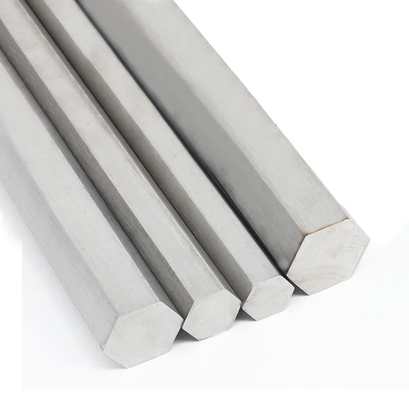 

4PC M8 304 Stainless Steel Hex Rod Bar Shaft 5mm 6mm 7mm 10mm 12mm Linear Shafts Metric Bar Ground Stock 300mm High Quality