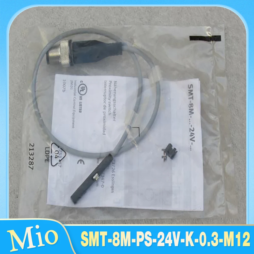 For FESTO Magnetic switch SMT-8M-PS-24V-K-0.3-M12 543869