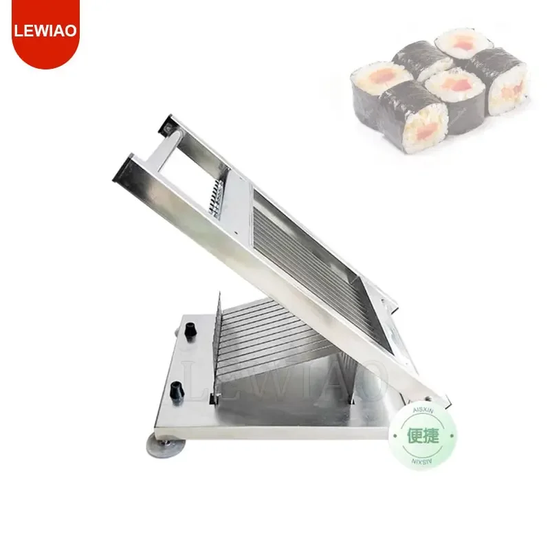 Manual Sushi Roll Cutting Machine Cheese Butter Block Sausage Tofu Cutter Slicer