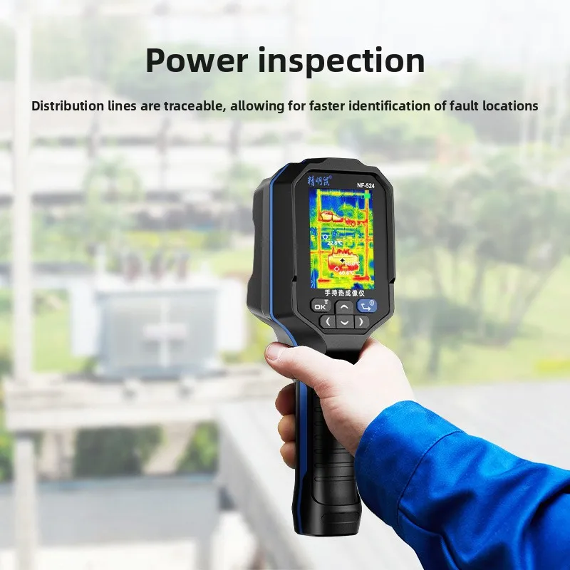 NOYAFA NF-524 Thermal Imaging Camera for Water Pipe Leak and Power Electrical 120*90 Handheld Infrared Thermal Imager