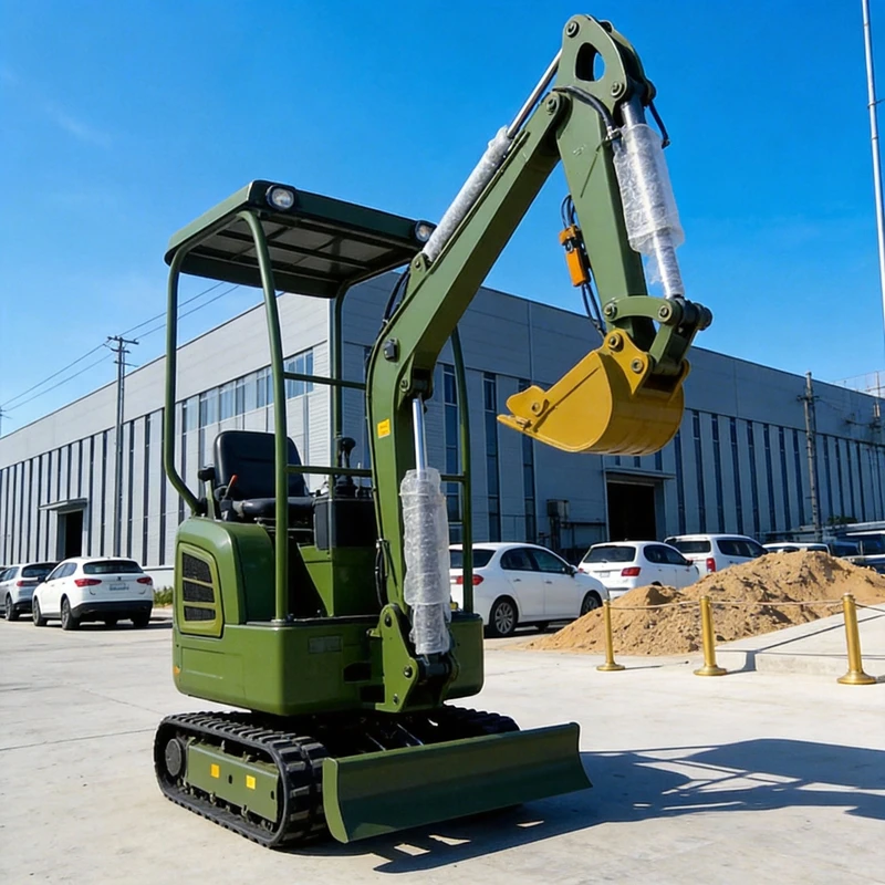 

Customized 1.0/1.5Ton Mini Diesel Excavator Hydraulic Digger Europe Chantier Mini Pelle Hydraulique Construction