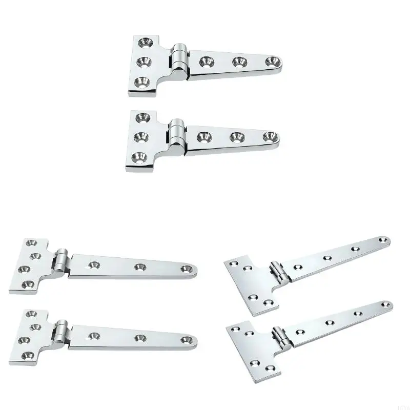 

2Pcs Premium 316 Stainless Steel T Hinge For Marine Use On Yachts And Cargo Ships Rustproof Easy Installation D7YA