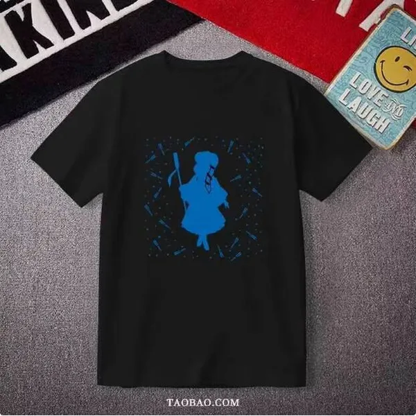 

Anime Touhou Project Kochiya Sanae Short Sleeve T-Shirt Summer Cosplay Student Loose Tops anime