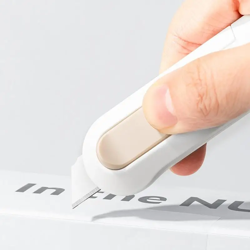 Auto-Retract Mini Utility Messer multifunktion ale Taschen messer tragbare Box Cutter Home Office Schule Briefpapier Schneid zubehör