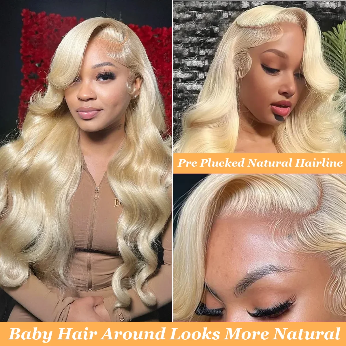 # 613 العسل شقراء الجسم موجة 13*6 HD شفاف الدانتيل الباروكة الأمامية 36 بوصة 200% الكثافة ريال البرازيلي خصلات الشعر المستعار الإنسان للنساء