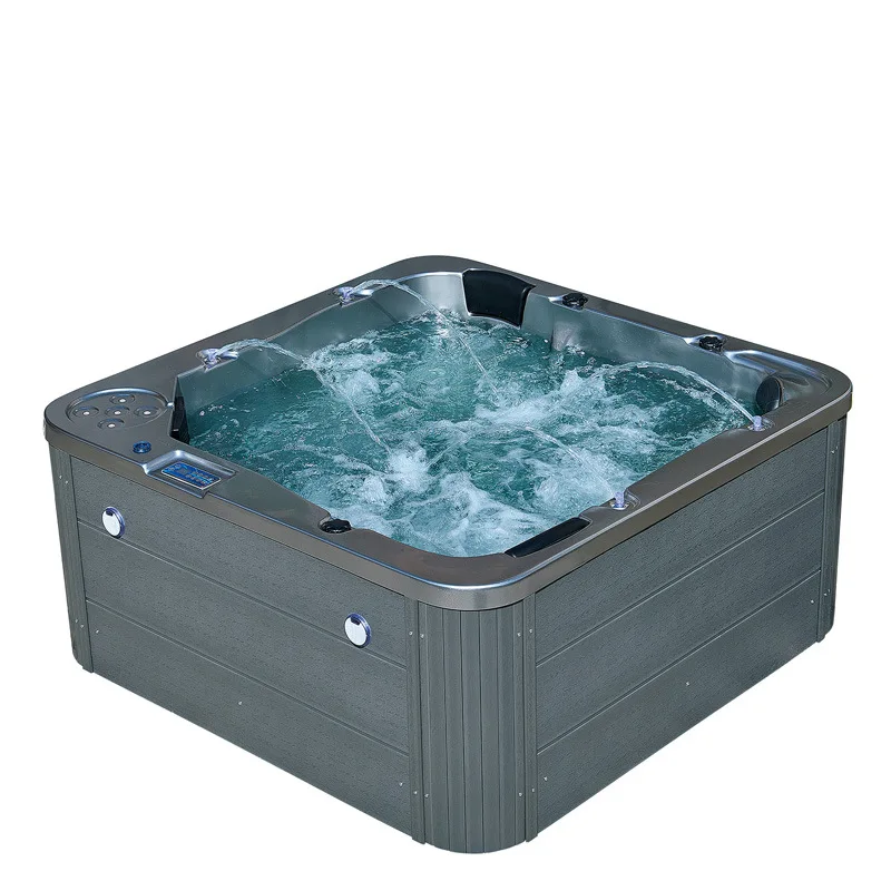 Jacuzzi con Piscina Grande, Baño de Burbujas, Piscina SPA con Calefacción, Piscina Inteligente Directo de Fábrica