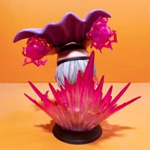 Figurka Dragon Ball Majin Buu Świecąca Statuetka Anime - Kolekcjonerska Figurka z PVC Dekoracja na Biurko Ozdoby Prezent Urodzinowy dla Dzieci Zabawka 19cm