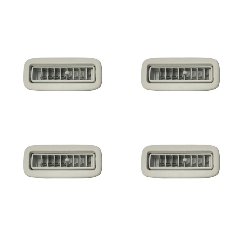 4X Beige Car Roof Top Side Air Conditioning Vent A/C Panel Grille Cover For Mitsubishi Pajero V93 V97 Montero V95 V98