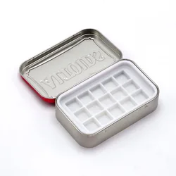 12mm Dice Insert Tray For Altoids Tin - Storage d6 Dice Block - 15 Slot - White