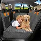 Estensione per Sedile Posteriore per Cani, Coprisedile Auto con Fondo Rigido, Amaca Impermeabile per Sedile Posteriore, Protezione per Sedile Posteriore, Letto da Viaggio per Cani