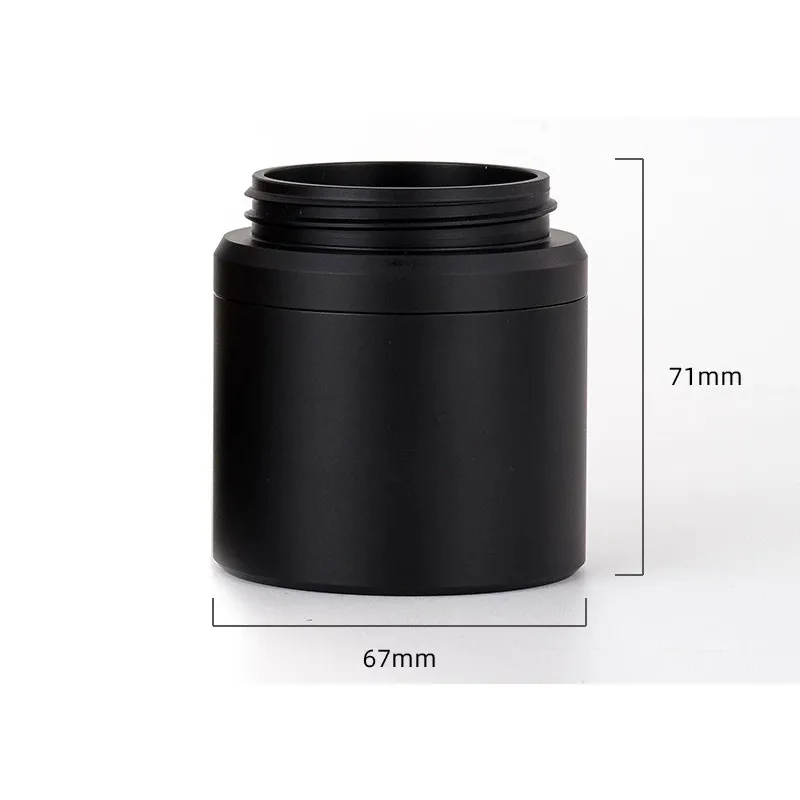 コーヒーパワーモディファイド-c40c60-ハンドクランク豆挽き器-4-3-強力磁気吸着アルミニウム合金粉末カップと缶