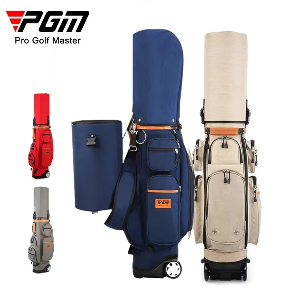 PGM Golf Multi-functional Tug Ball Bags with Password Lock Golf Checked Aviation Bag Thermostatic Bag With rain cover QB038