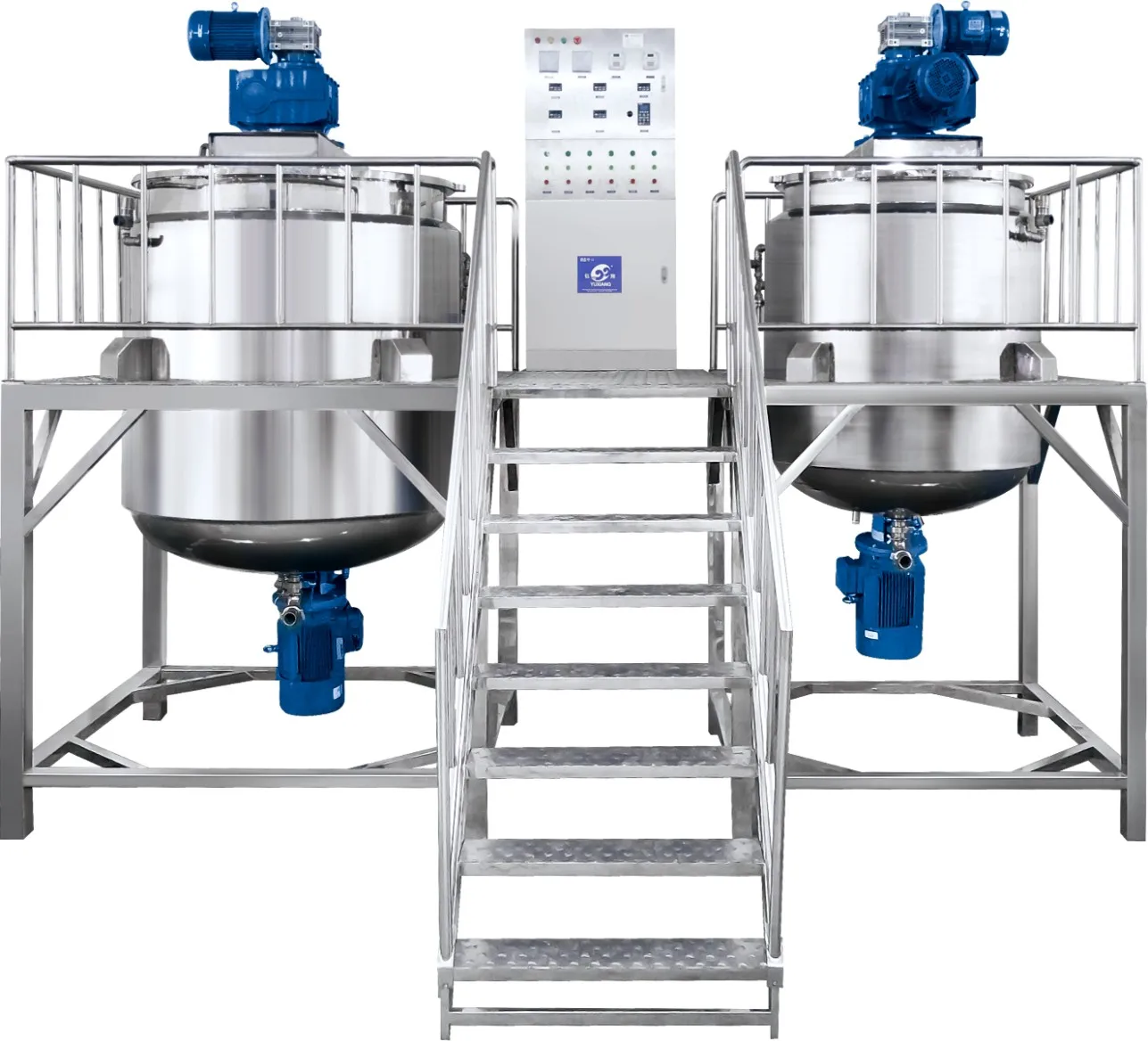 Mezclador de licuadora de acero inoxidable, tanques de mezcla industriales, jabón líquido, champú, detergente, máquina para hacer