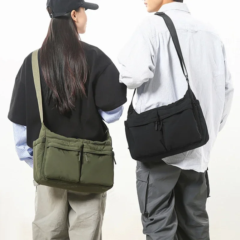 

Повседневные сумки-мессенджеры с несколькими карманами для женщин, модная нейлоновая сумка на плечо, женские большие сумки, женская дорожная сумка-тоут для покупок