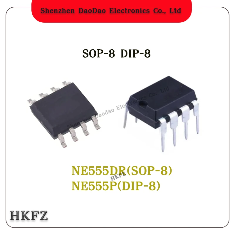 NE555DR NE555P NE555D NE555 SOP-8 DIP-8 Chip IC New Original