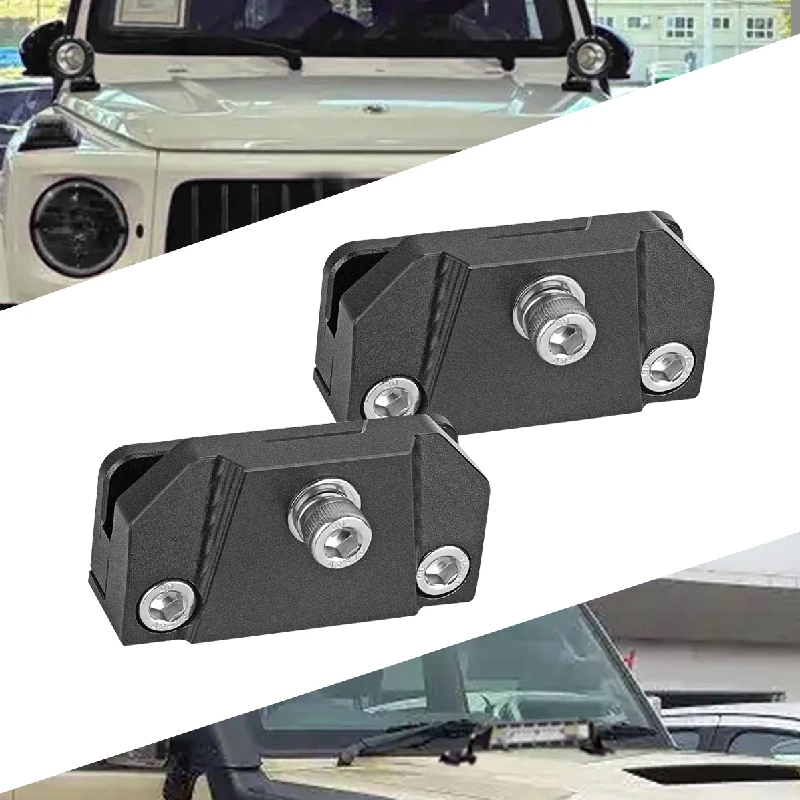 Soporte para faro de coche, abrazadera de barra de luz LED de trabajo, soporte de montaje para todoterreno, 4x4