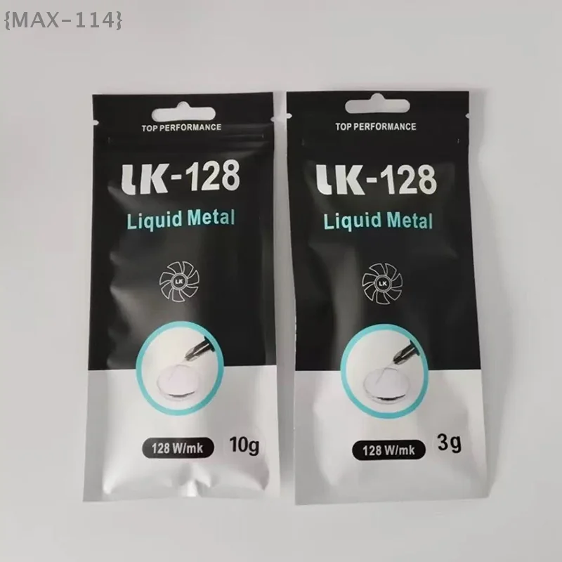 

【F2-MAX114】1 шт. 1г/3г/5г MY-138 Жидкая металлическая термопаста для ЦПУ, ГПУ, видеокарт, ноутбуков, теплопроводящая силиконовая смазка для охлаждения