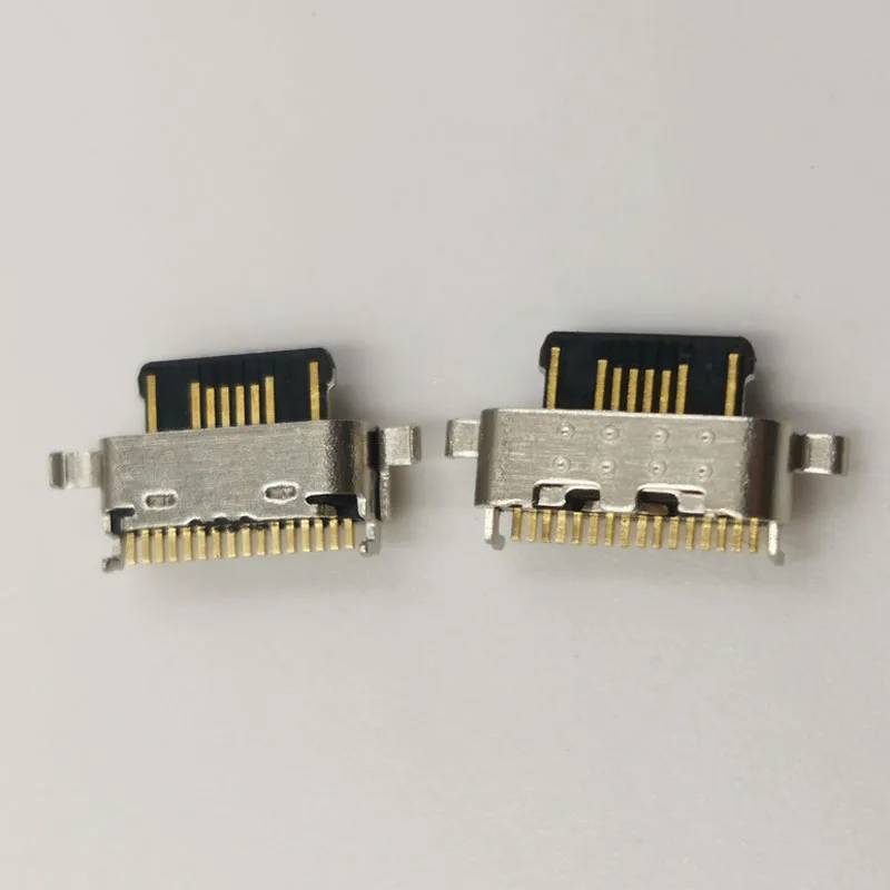 10-200Pcs Type C Charger Dock Connector USB Charging Jack Plug For Motorola Moto G30 G8 G7 E8 G10 One Power G20 G9 Play P30 Note view 3