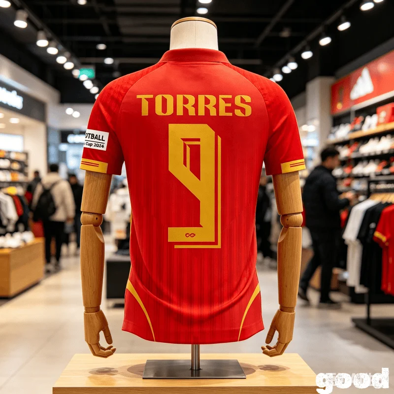 Camisa de Futebol para Jogos Masculinos, Kit de Treino, Camisa da Seleção Nacional da Espanha e Itália, Camisetas Confortáveis de Secagem Rápida para Família e Crianças 26