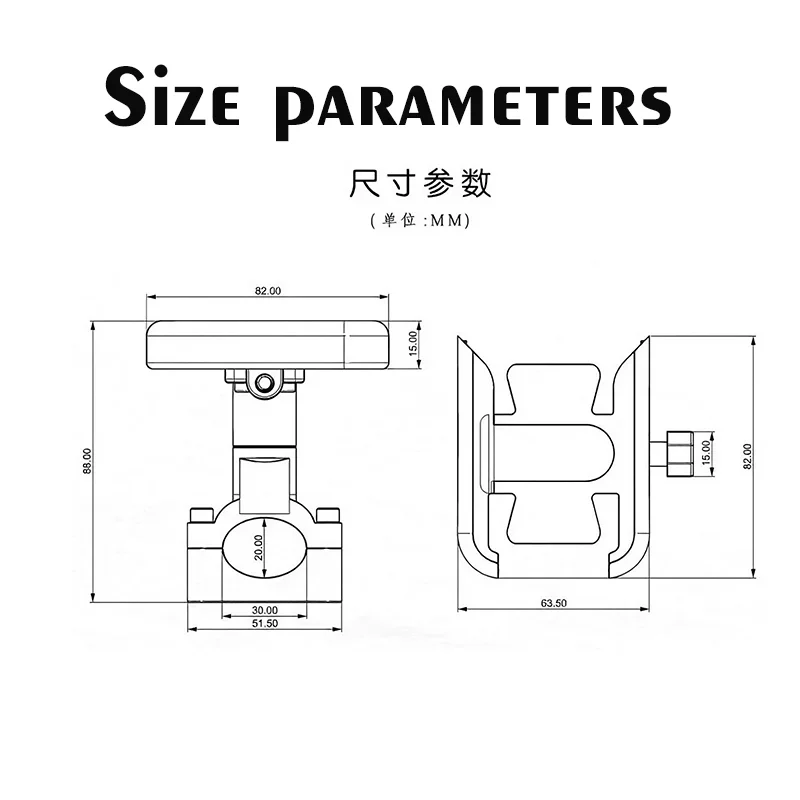 2025 New For Piaggio MP3 250 300 500 HPE Sport Scooter Motorcycle Accessories handlebar Mobile Phone Holder GPS stand bracket view 6