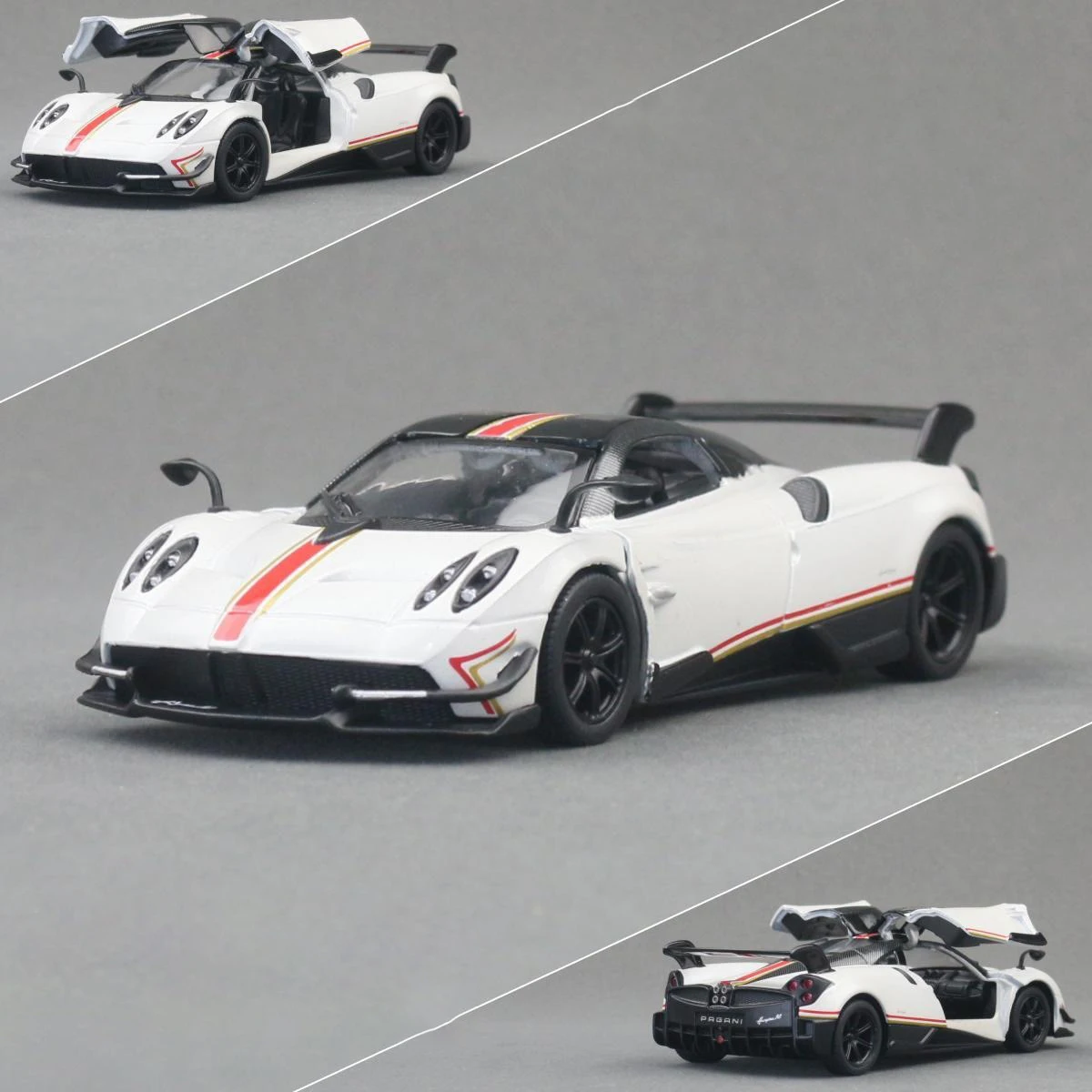 

1:38 Pagani Huayra BC, спортивная модель из сплава, литая под давлением металлическая гусеница, гоночный автомобиль, модель автомобиля, коллекция моделирования, детская игрушка в подарок