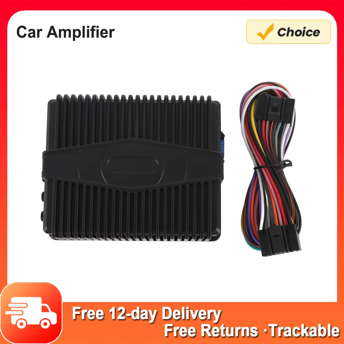 

12V Car DAP Amplifier 4 X 60W Power 4 Channel Clear Sound Quality Car Amplifier for Android Car Stereo System Car DAP Amplifier