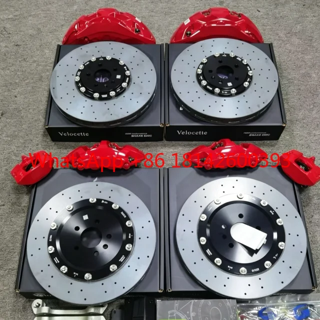 Rear Dual Caliper 380*28mm Dragon Slot Disc Big Brake Kit Modified Brake System for Muscle Cars