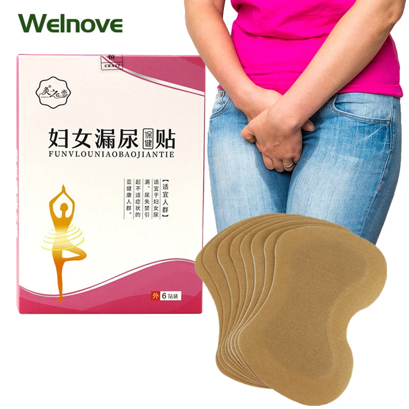 6/18Pcs Urinary Incontinence Patch Urine Leakage Women Urology Medical Plaster Postpartum Products Traditional Chinese Medicine