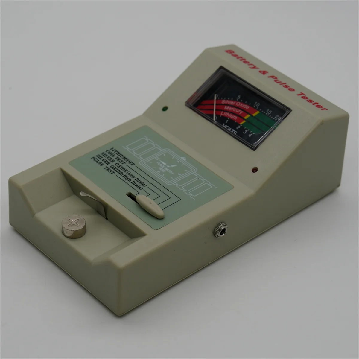 A9oP- Quartz Watch Battery Tester 1.5V 3V Button Cell Coil Watch Pulse Tester Analyzer Battery Tool