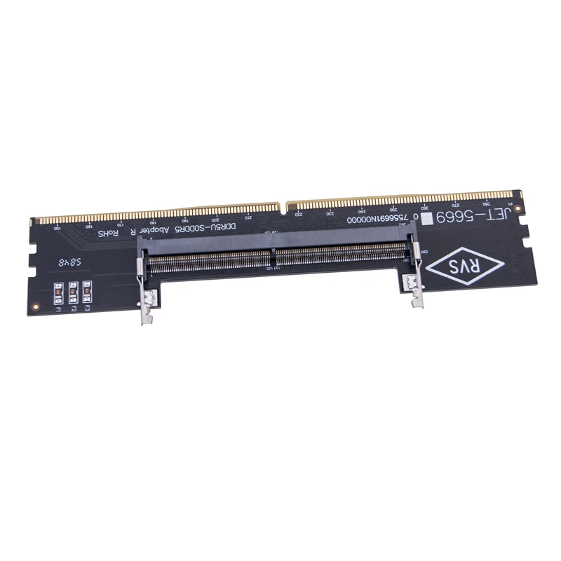 DDR3 DDR4 DDR5 to SO-DIMM Adapter Connectors Laptop RAM Memory DDR3/4/5 Sodimm to Dimm Riser 240pin 288pin DIMM Card for Desktop