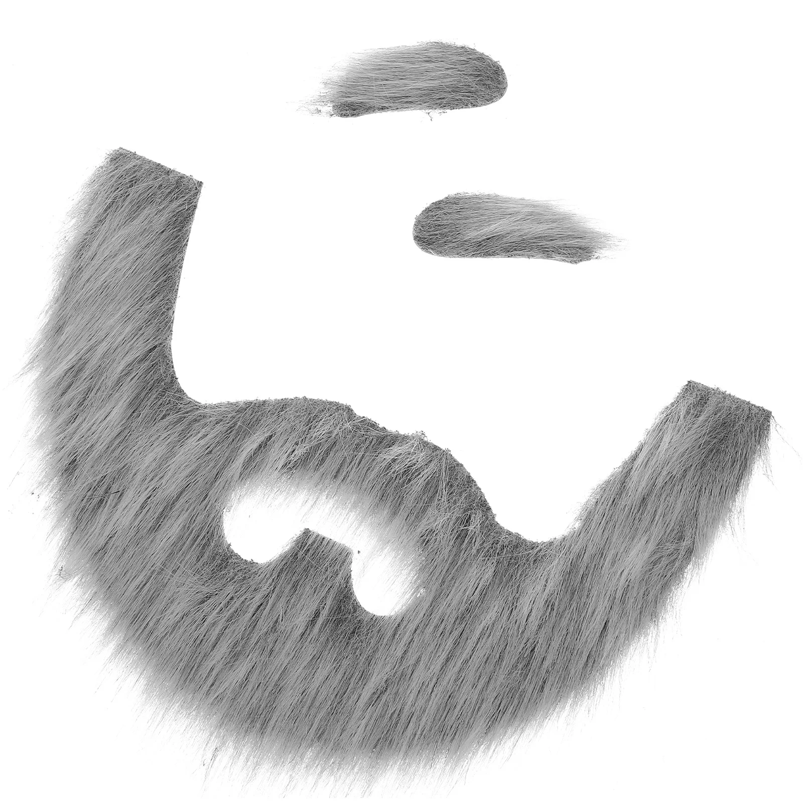 

1 комплект поддельных реквизитов, легкий тканевый материал для поддельных бровей для Хэллоуина, косплея, вечерние принадлежности, декоративные для выступлений на сцене