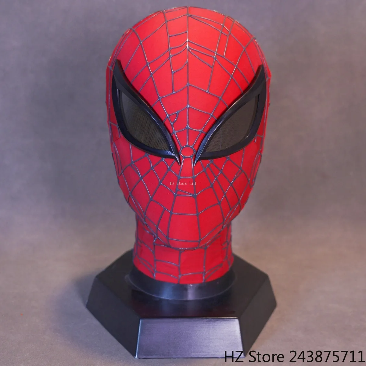 

Superior Spider-Man Mask Superhero Costume Mask with Webs & Removable Lenses Halloween Cosplay Cos Helmet Birthday Gift