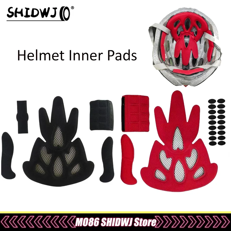 

1 Set Outdoor Sports Cycling Motorcycle Bicycle Accessories Helmet Inner Padding Protection Foam Pads Sealed Lining Sponge
