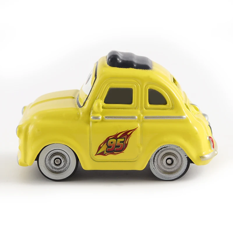 Cars 3 Disney Pixar Cars 1st Movie Original Luigi Metal Diecast Toy Car 1:55 Lightning McQueen Birthday Present Free Shipping