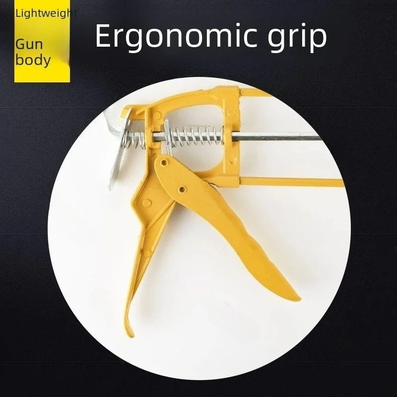 Home Use Glass Glue Gun Automatic Manual Effort-saving Pressure Gun For Structural Adhesive