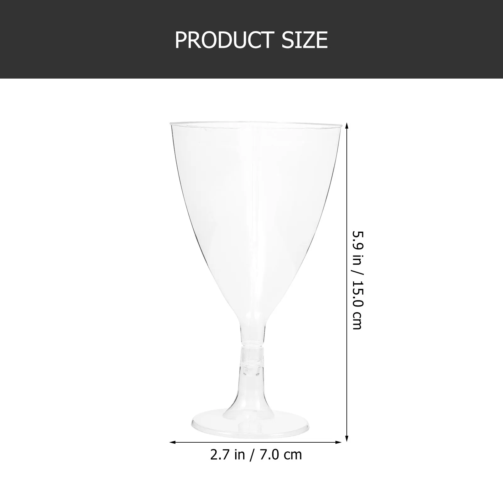 25pcs Disposable Cocktail Cups Clear Elegant Fine Craftsmanship Party Wine Cups Margarita Juice Cold Beverages Bar Wedding
